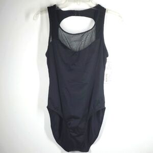 Vintage Carabella Black Mesh One Piece Swimsuit 14